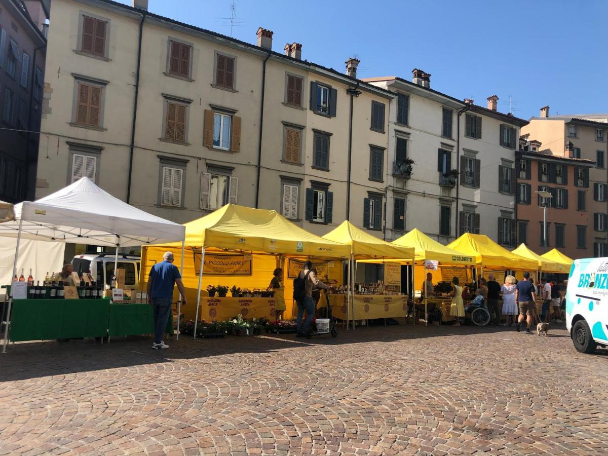 Casa Borgo Antico Leilighet Bergamo Eksteriør bilde